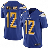 Nike Men & Women & Youth Chargers 12 Mike Williams Electric Blue Color Rush Limited Jersey,baseball caps,new era cap wholesale,wholesale hats